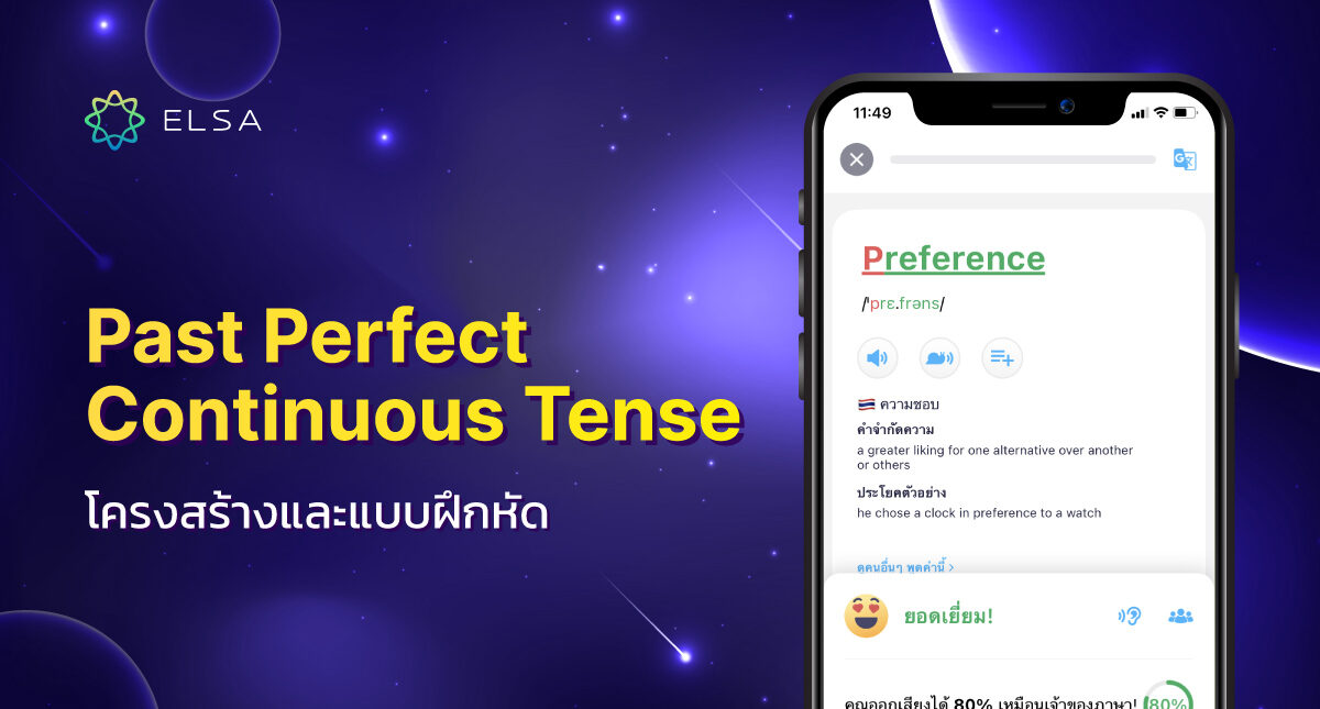 Past Perfect Continuous Tense