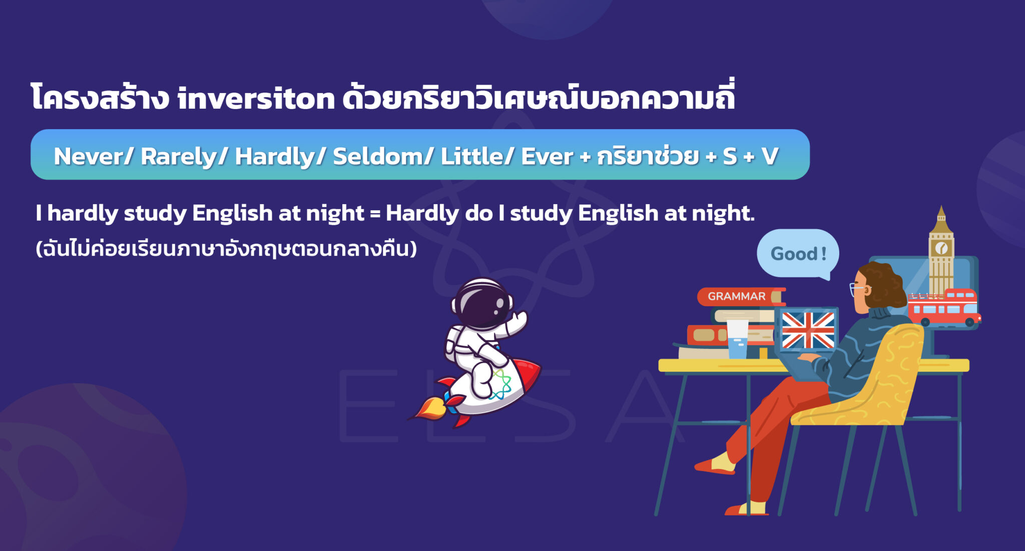 Inversion คืออะไร วิธีใช้พร้อมแบบฝึกหัดและตัวอย่างที่เข้าใจง่าย