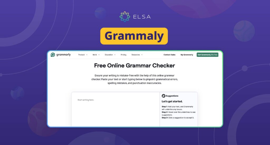 Grammarly ตรวจสอบไวยากรณ์ภาษาอังกฤษ 