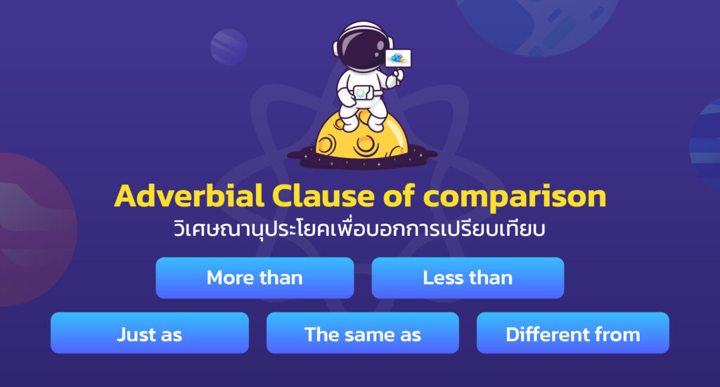 Adverbial clause of comparison