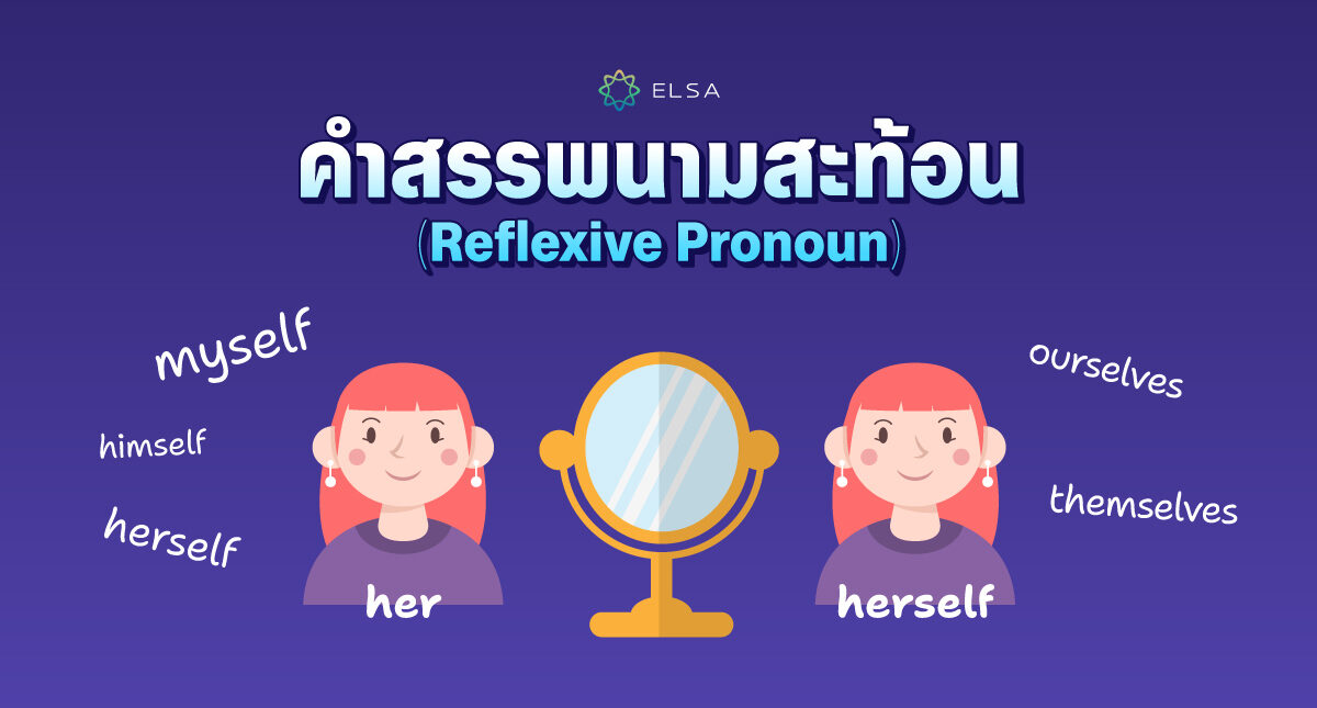 Reflexive pronoun คืออะไร วิธีใช้ แบบฝึกหัดพร้อมเฉลย