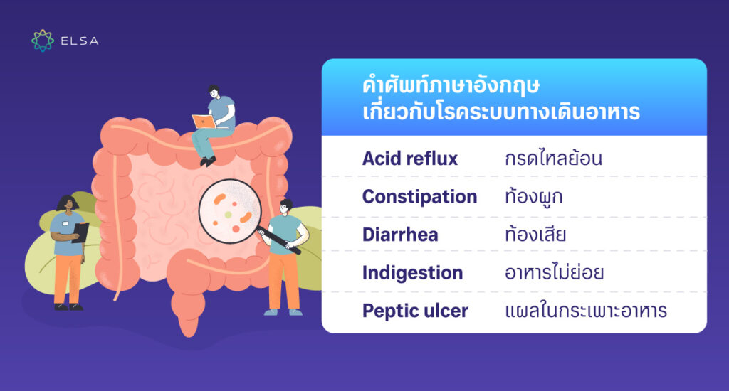 คําศัพท์โรคต่างๆ ภาษาอังกฤษ