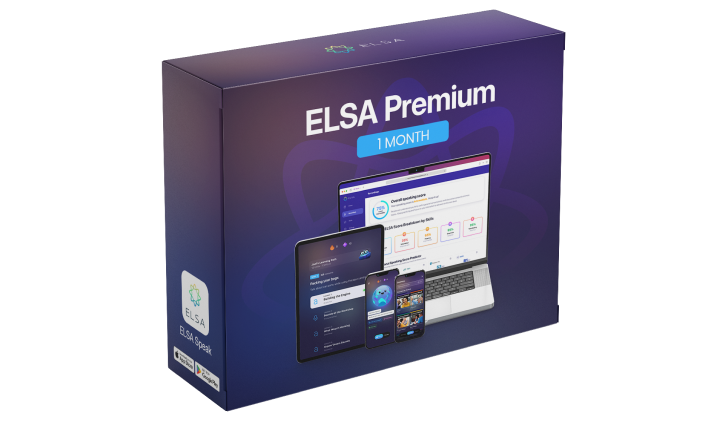 ELSA Premium 1 เดือน