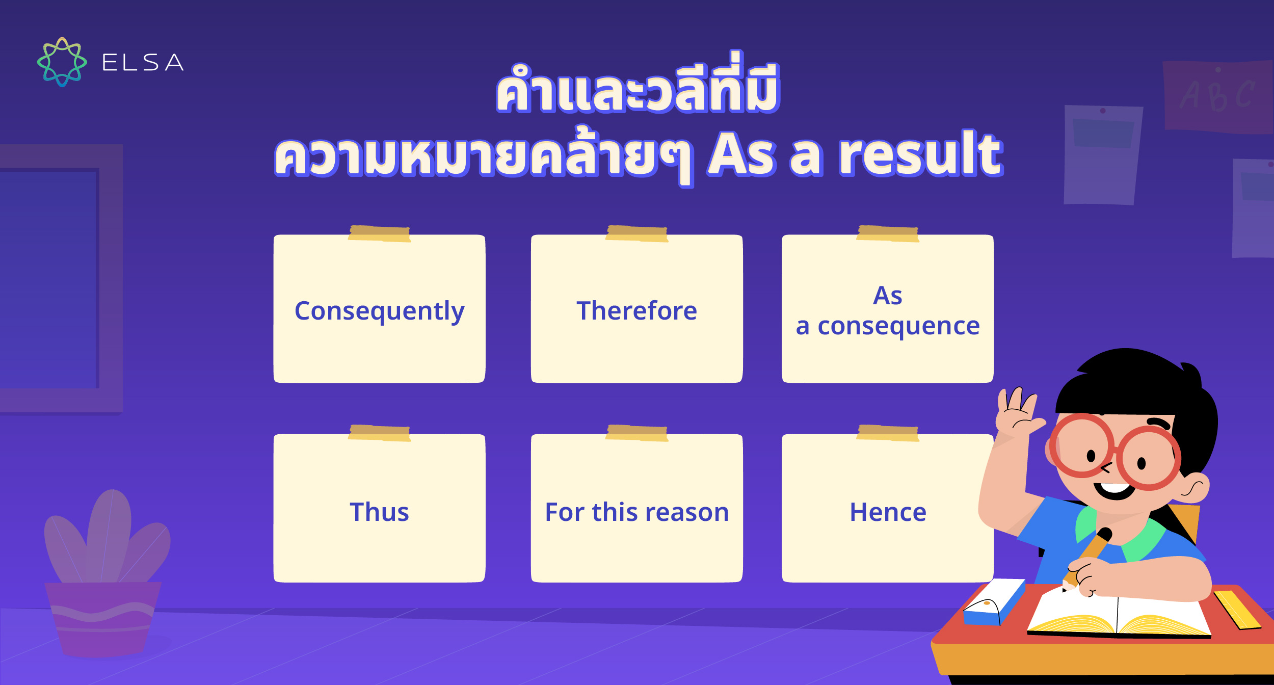 คำและวลีที่มีความหมายคล้ายๆ As a result (As a result synonym) คำและวลีที่มีความหมายคล้ายๆ As a result (As a result synonym)