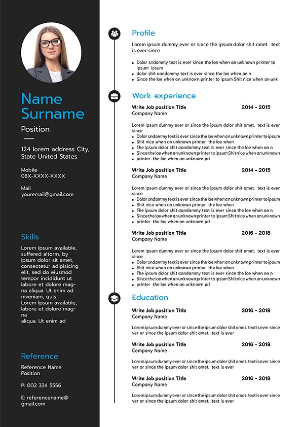 ตัวอย่าง CV เป็นภาษาอังกฤษอย่างมืออาชีพ