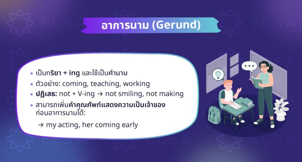 อาการนาม (Gerund) คือ อะไร?