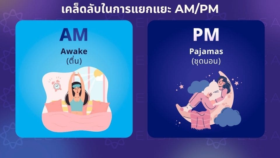 AM กับ PM ต่างกันยังไง (AM PM คือ กลางวัน หรือ กลางคืน)