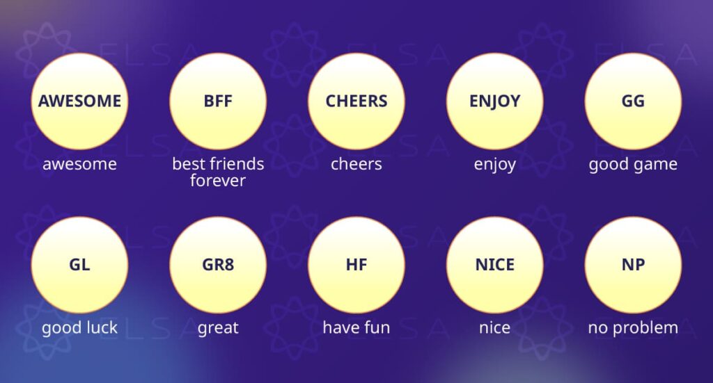 อักษรย่อภาษาอังกฤษ ความหมายดีๆ / น่าสนใจ