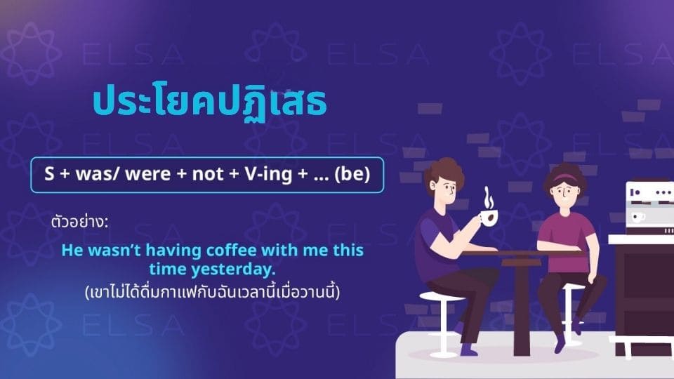 Past Continuous Tense โครงสร้างประโยคปฏิเสธ Past Continuous Tense โครงสร้างประโยคปฏิเสธ