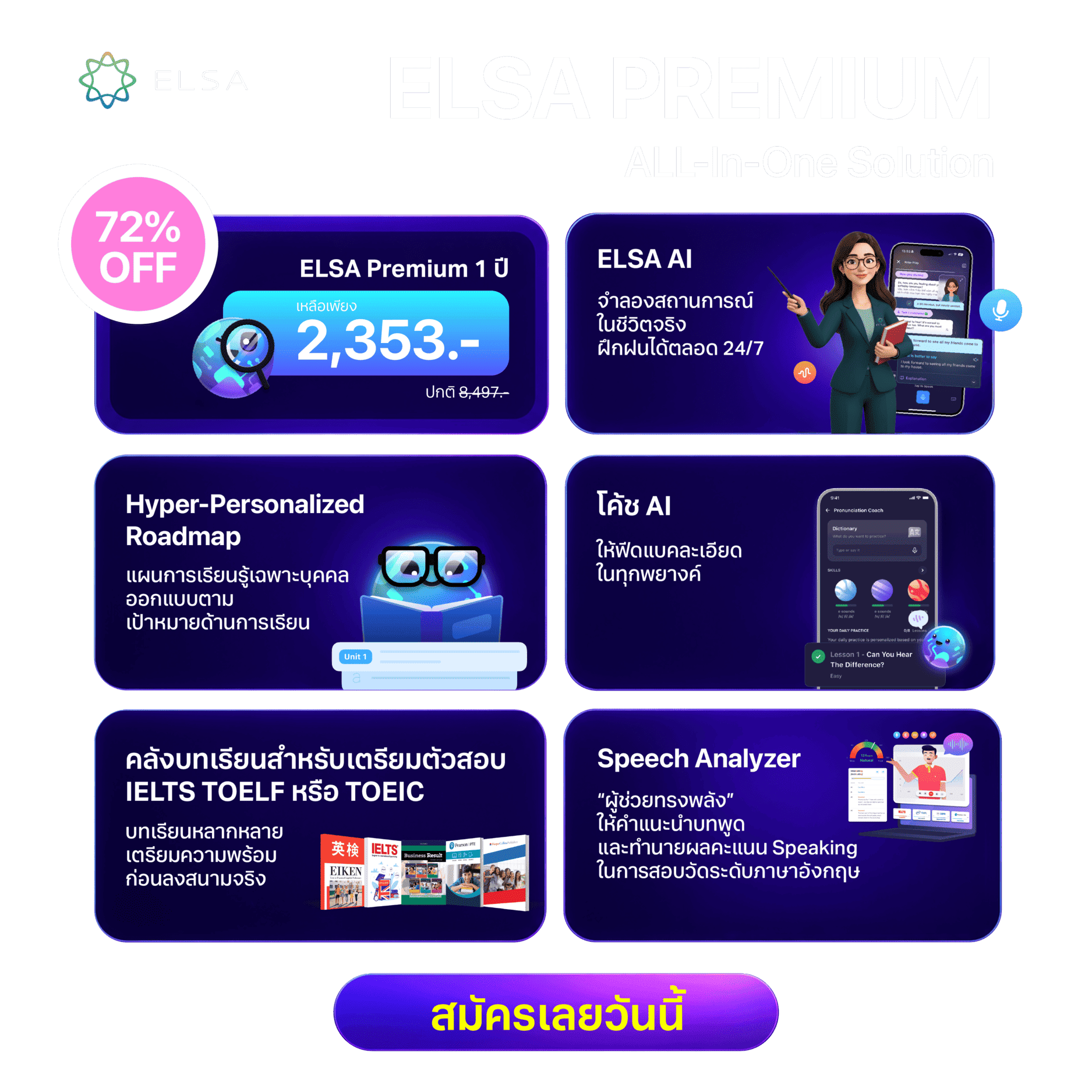 ELSA Premium 1 ปี