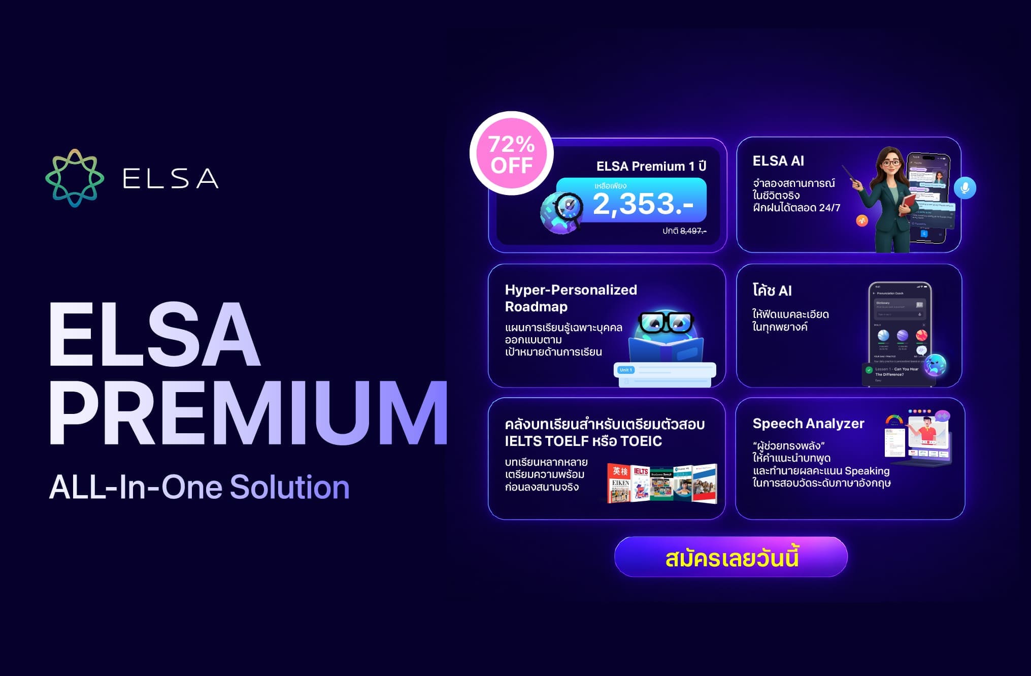 ELSA Premium 1 ปี